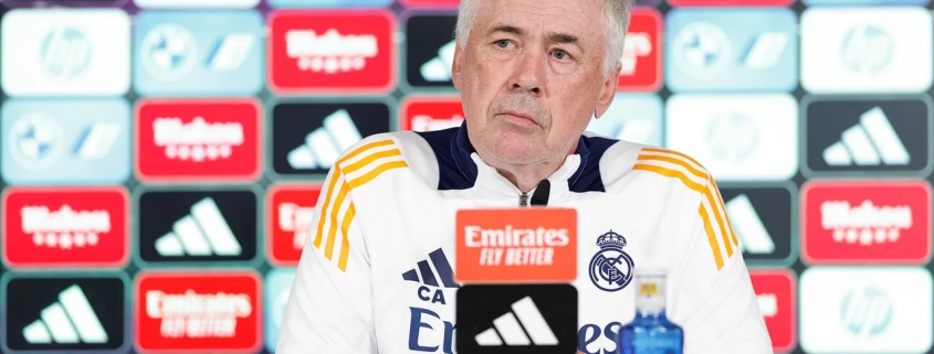 Ancelotti: “El del Getafe es un partido exigente y hay que hacerlo bien para ganar”