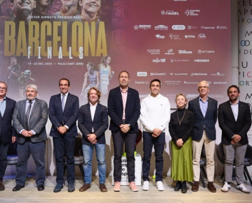 Barcelona presenta las Qatar Airways Premier Padel Finals Del 19 al 22 de diciembre, el último torneo de la temporada en el Palau Sant Jordi. Carraro: “Hicimos un sueño realidad”