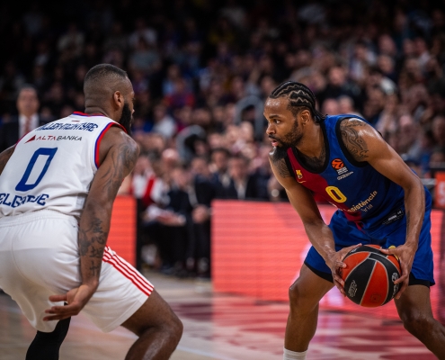 Barça - Estrella Roja: Se le escapa la victoria (74-78)