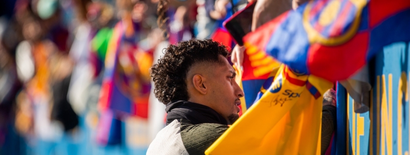 Entrenamiento de puertas abiertas masculinas el 29 de diciembre en el Estadi Johan Cruyff