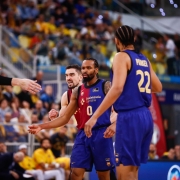 Gran Canaria - Barça: Victoria vital para estar en la Copa (74-77)