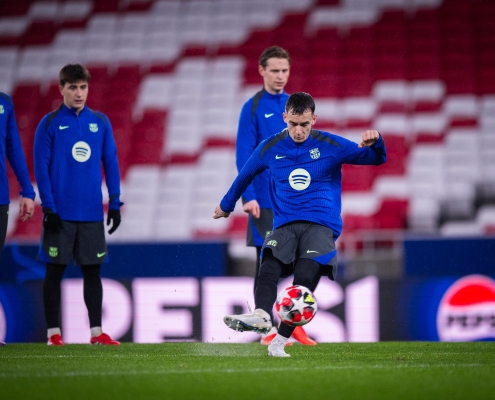 El Estadio Da Luz acoge el último entrenamiento