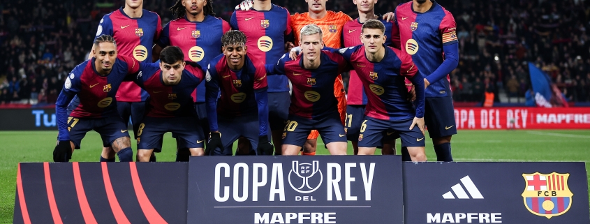 La plantilla de Copa del Rey ante el Betis es la más joven en siete años