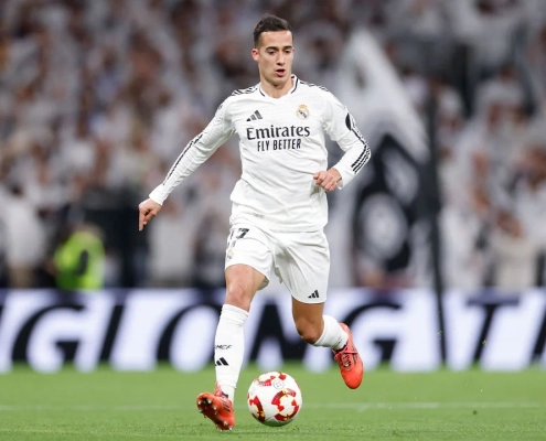 Lucas Vázquez: “Los jugadores rinden salga quien salga"