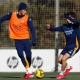 Último entrenamiento antes de recibir a la UD Las Palmas