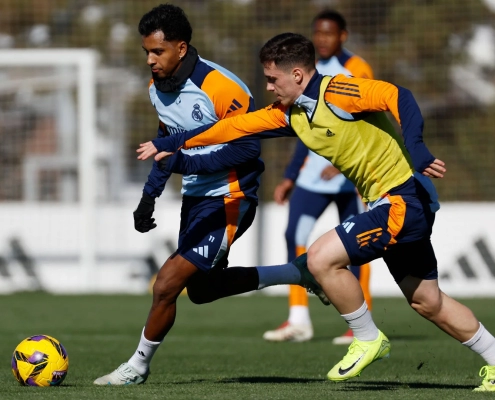 El Real Madrid prepara el partido ante Las Palmas