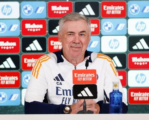 Ancelotti: "Queremos empezar bien el año y este partido es un reto"